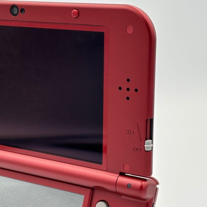 New Nintendo 3DS LL RED-001 Metallic Red Console Boxed Handheld Excellent 924