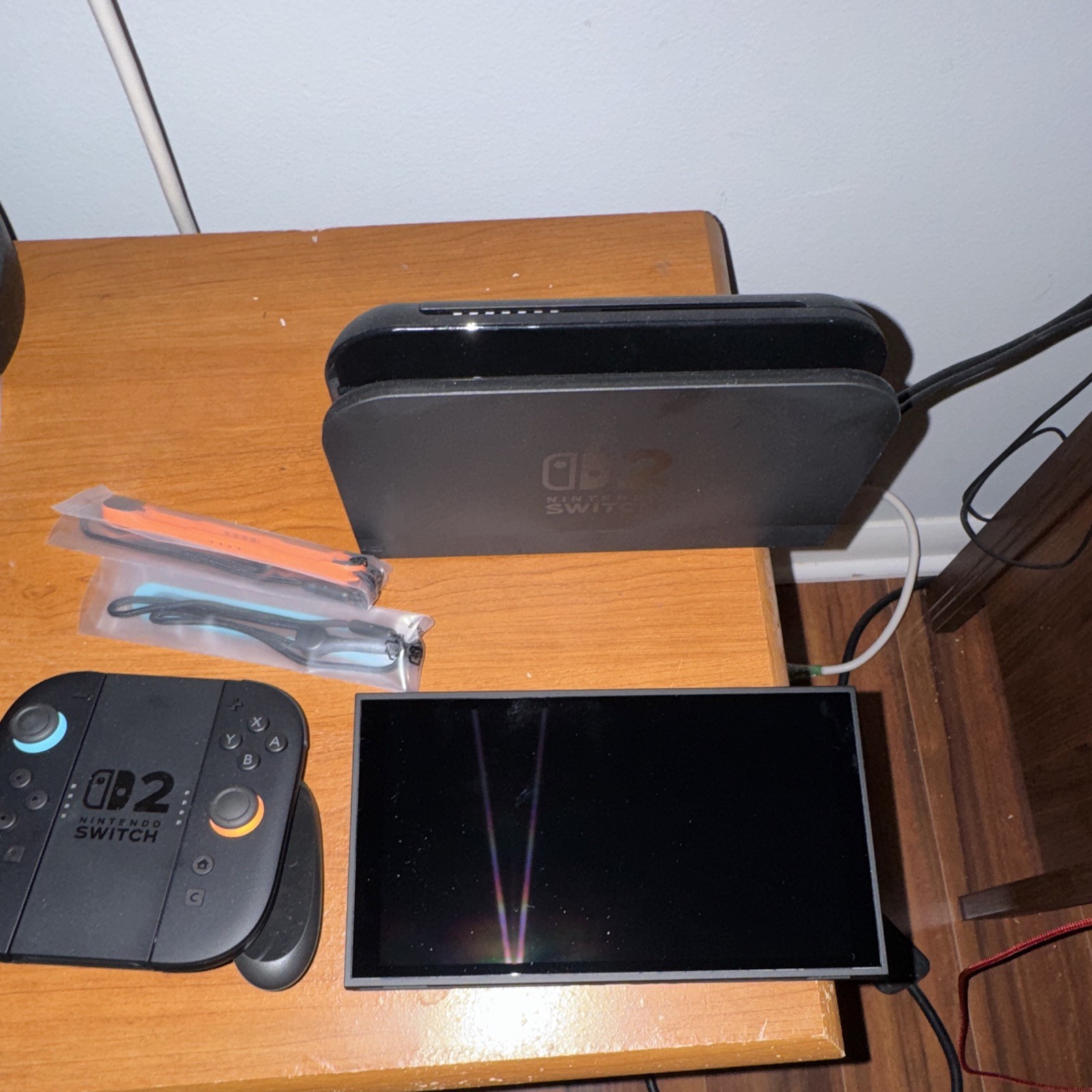 Nintendo Switch 2 Black 256GB Handheld Console w/ Dock & Controller +GAME NO BOX