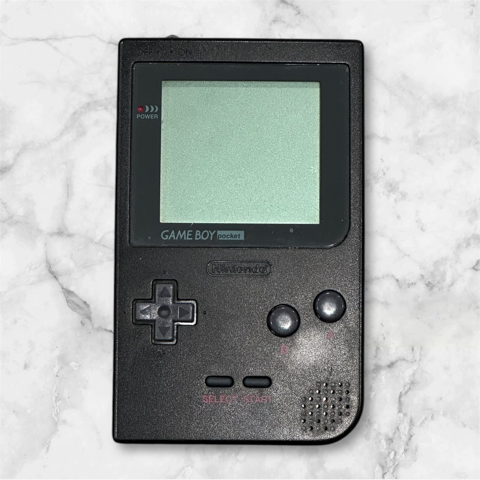 Nintendo Game Boy Pocket Black Console MGB-001 Retro Game