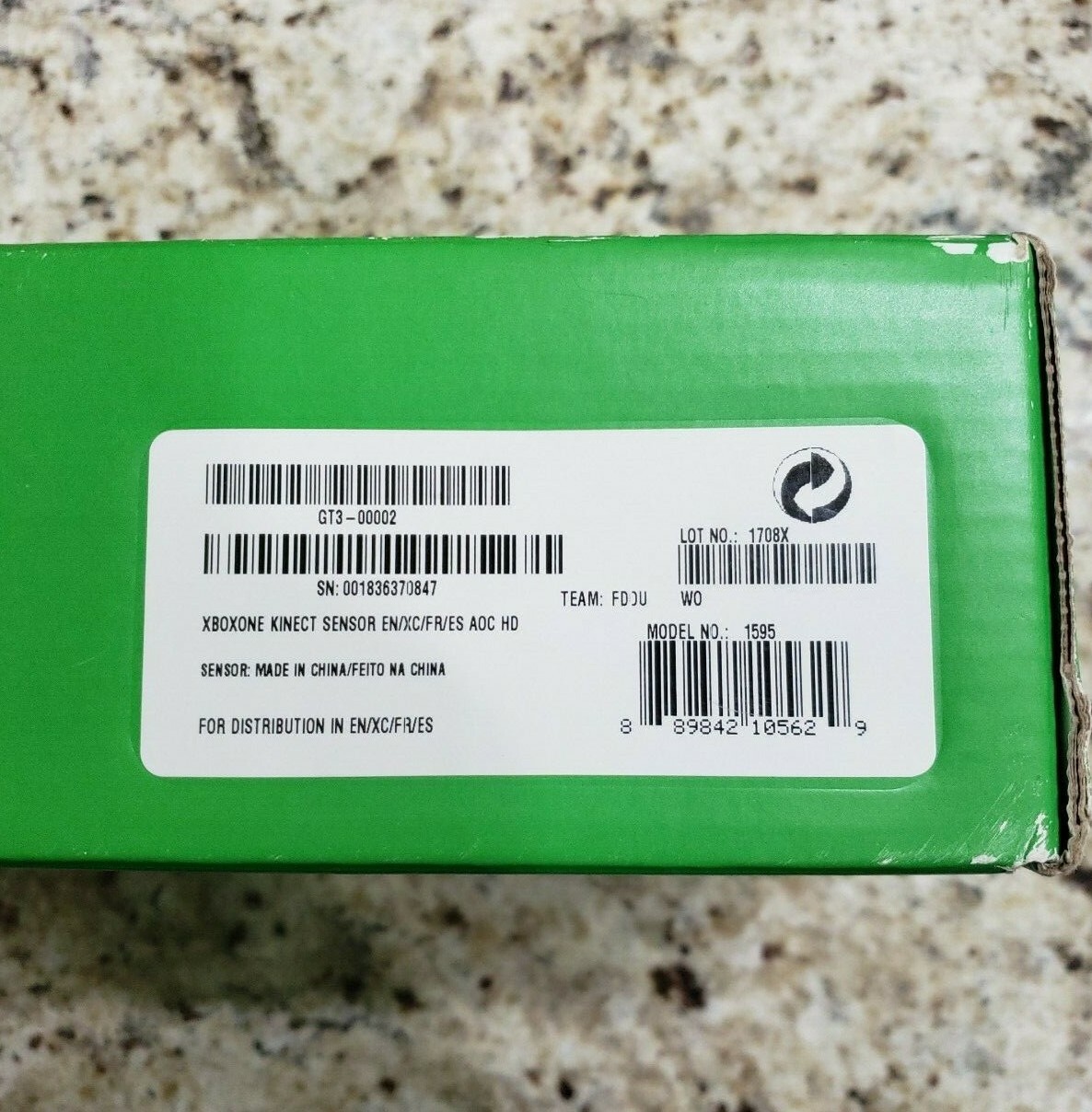 Official Microsoft XBOX ONE Kinect 2.0 Camera Motion Sensor Brand New Sealed