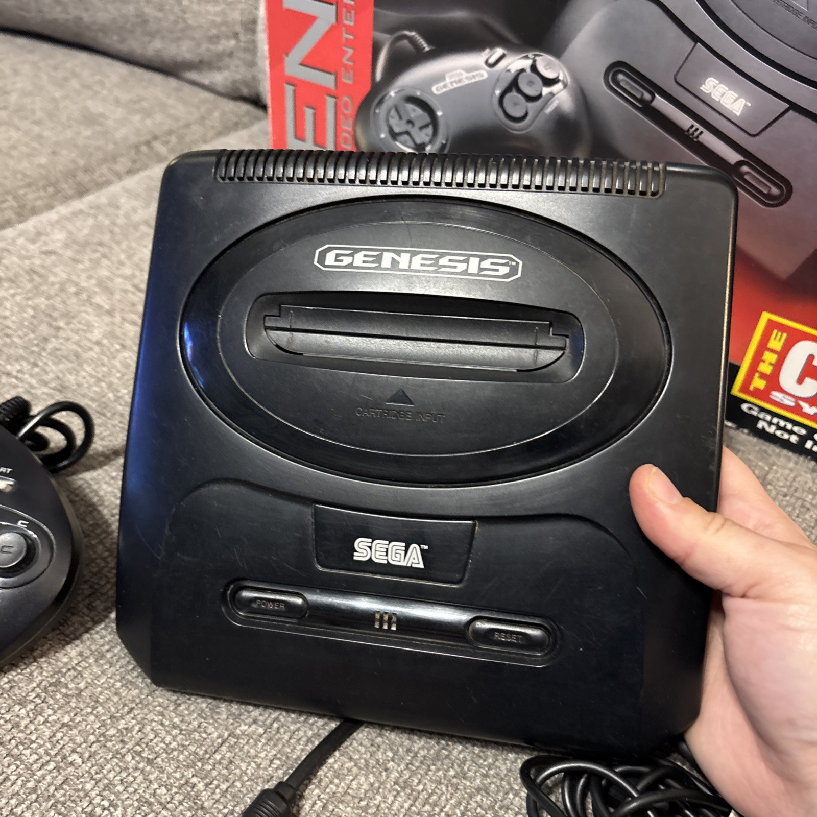 Sega Genesis Model 2 Console The Core System CIB Complete Box Works READ