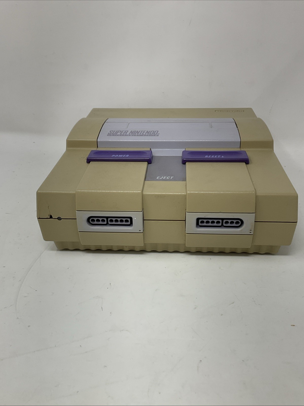 Super Nintendo- SNES – Home Console – Gray – Tested – Working