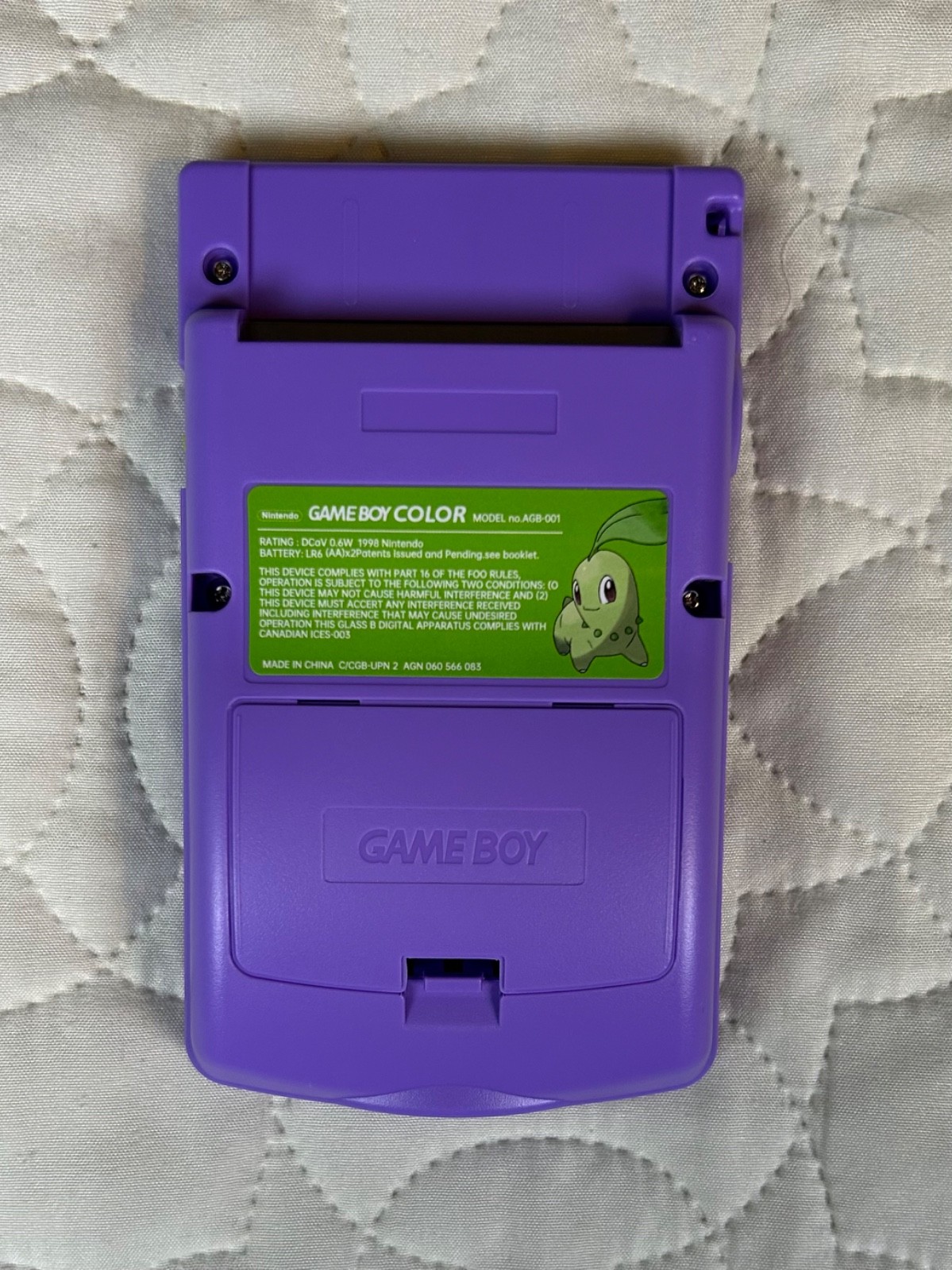 Gameboy Color OLED laminated touch Screen GBC Game Boy color console