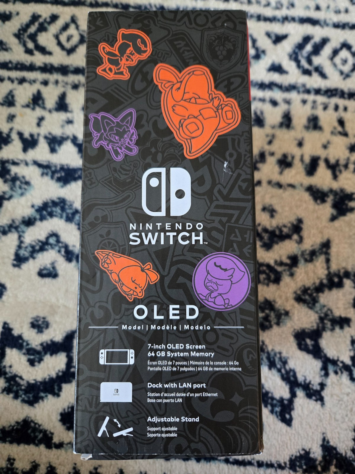 Nintendo Switch OLED Pokémon Scarlet & Violet Edition Console (CiB) US Version