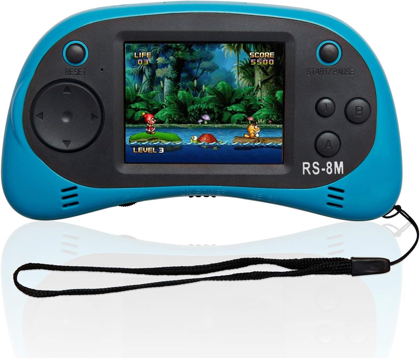 Portable Handheld Video Game Console for Kids – 200 Retro Games, 2.5″ Screen