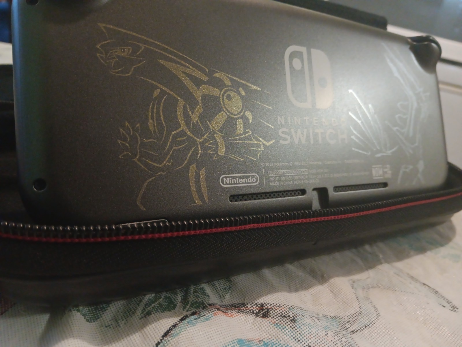 Nintendo Switch Lite Gray Console, Pokémon Dialga Palkia Edition
