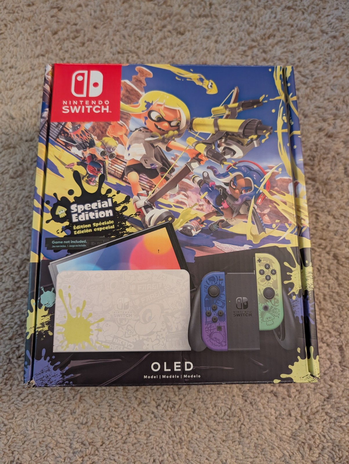 Nintendo Switch (OLED Model) Splatoon 3 Edition BIG BUNDLE