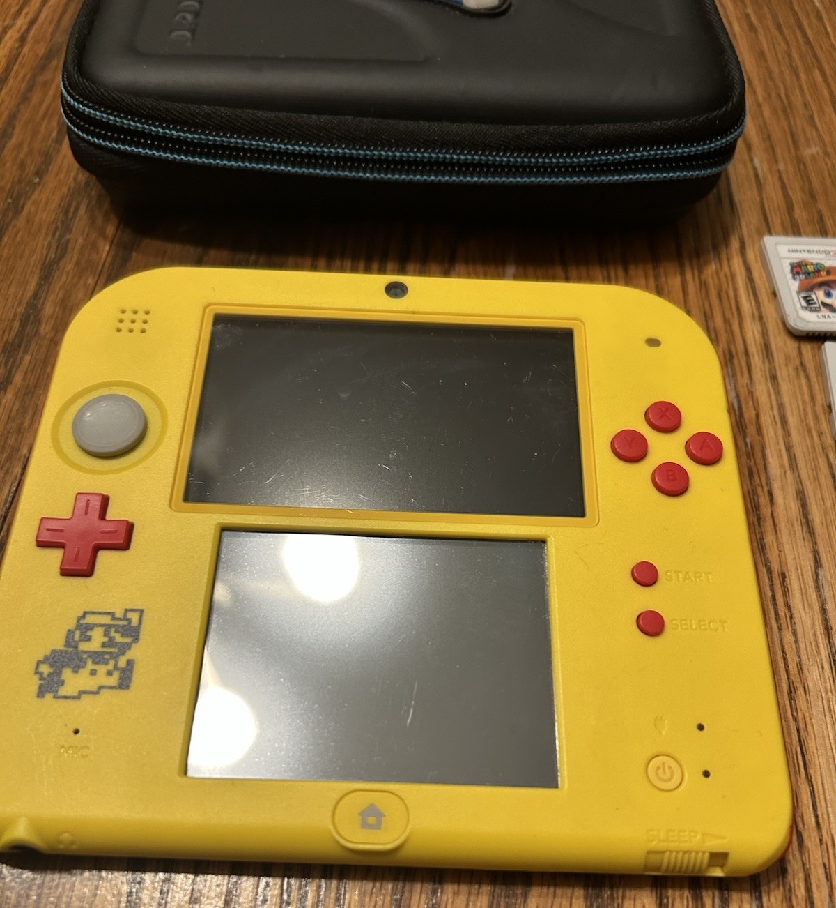Nintendo 2DS Super Mario Maker Nintendo 3DS Console Case Game Bundle Sonic Mario