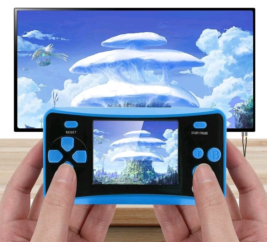 Handheld Game Console 182 Built-in Classic 8-Bit Retro Games 2.5″ LCD Screen