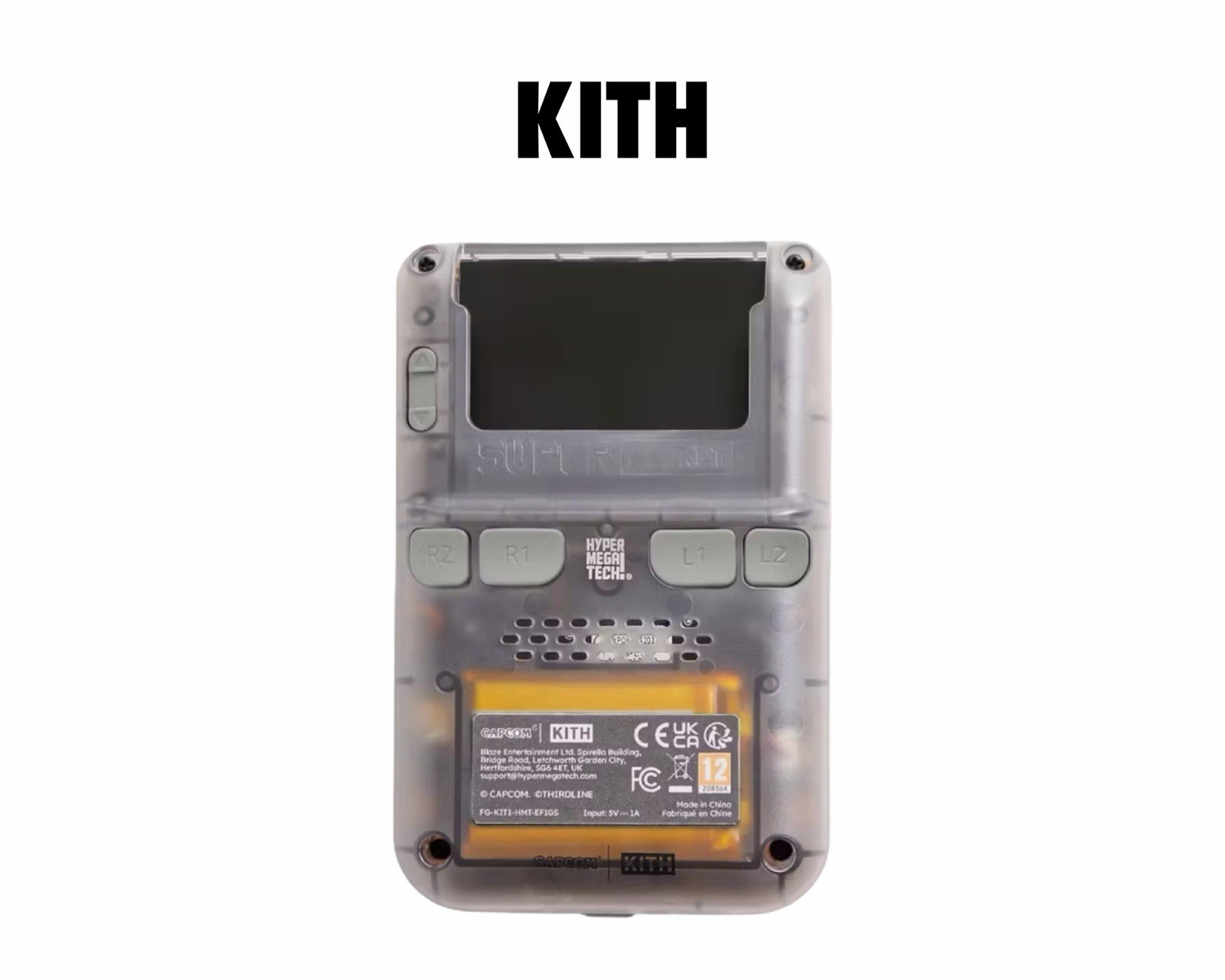 Kith x Capcom Hyper Mega Tech Super Pocket Handheld Console