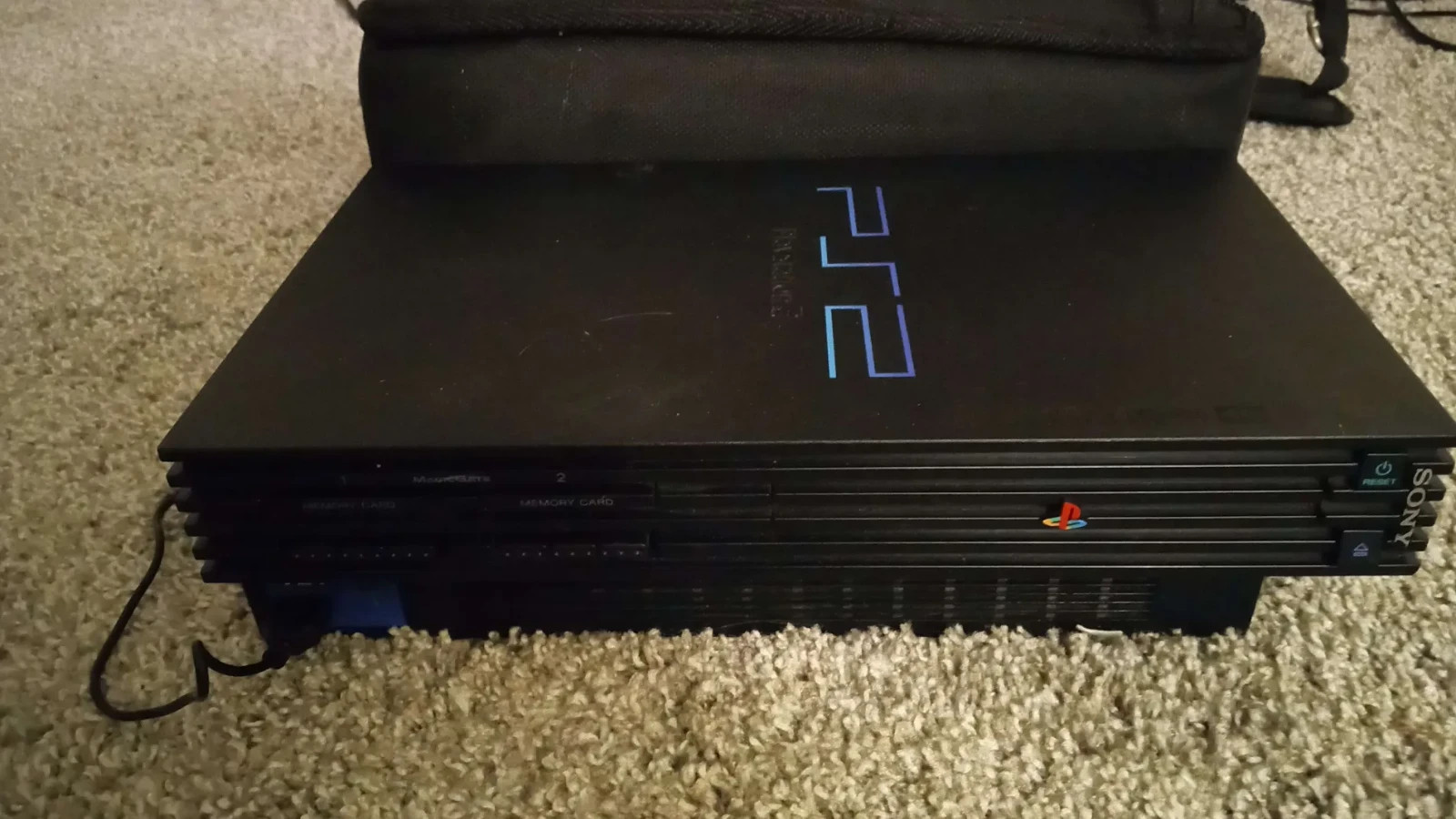 Sony PlayStation 2 Fat Console – Black
