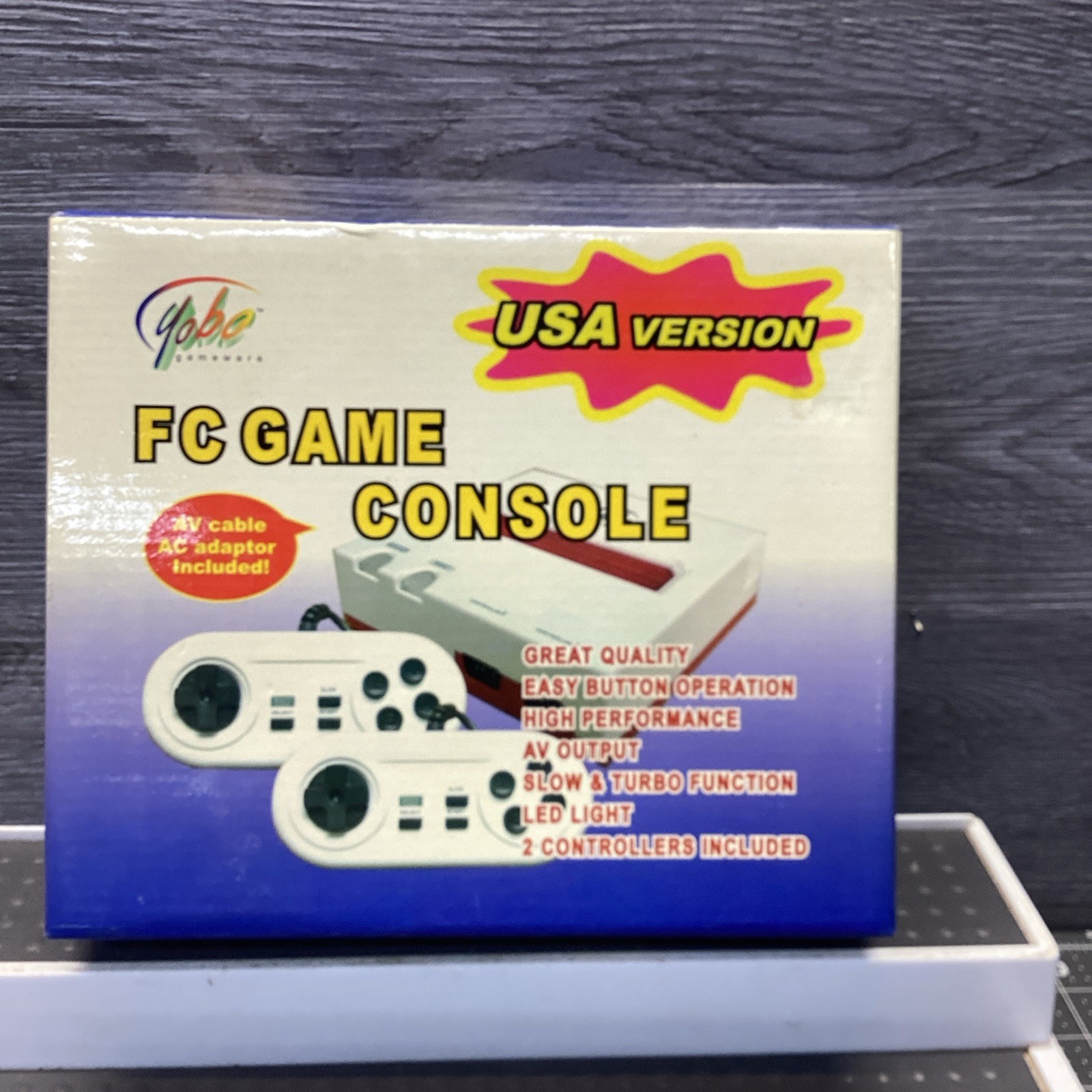 Yobo FC Game Console, a Retro Gaming System Plays Original Nintendo NES Games