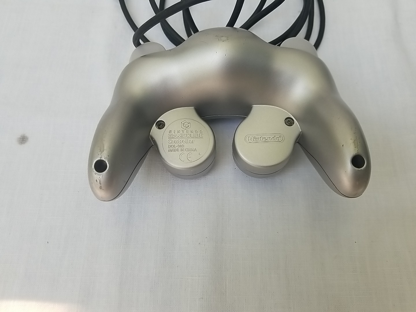 Nintendo Silver Gamecube Console DOL-101 And One Controller DOL-003, UNTESTED