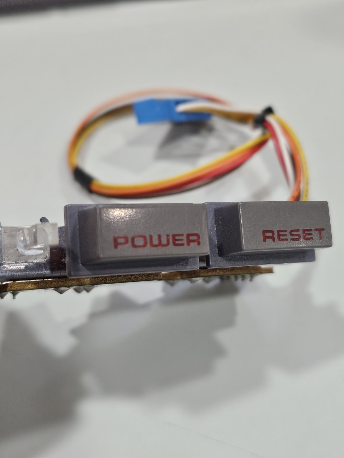 NES-001 Console Nintendo Original 1985 System Power And Reset Button Part Tested