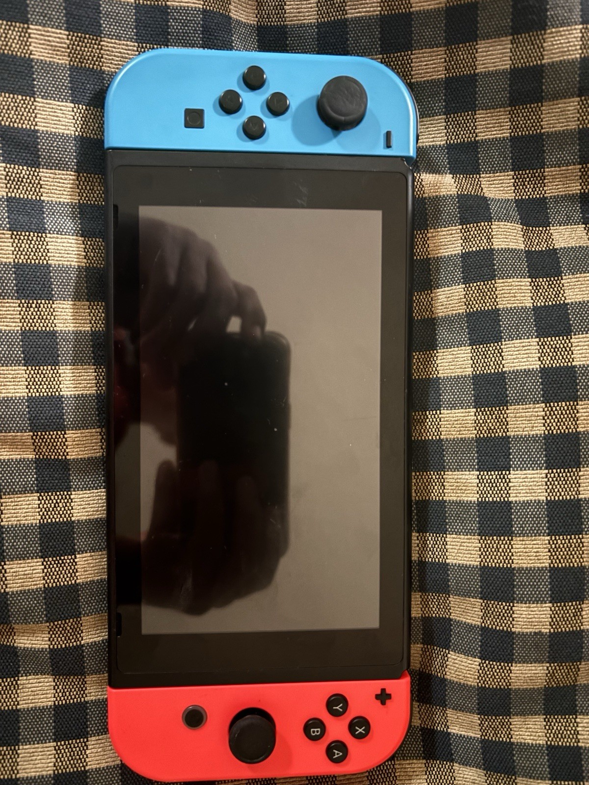 Nintendo Switch HAC-001(-01) Handheld Console – 32GB – Neon Blue/Red Joy-Con…