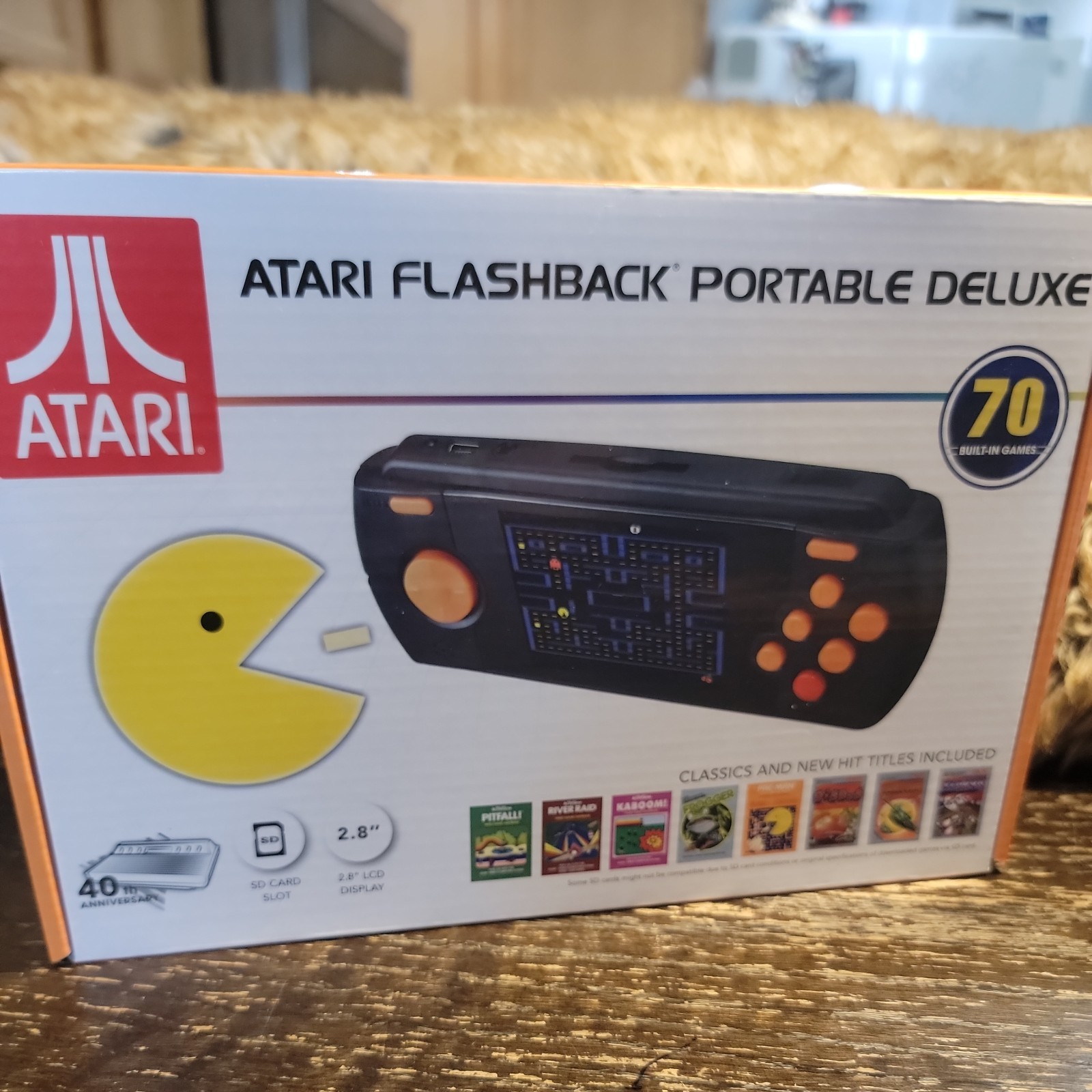 New Atari Flashback Portable Deluxe – Handheld Gaming Console Sealed 70+ Games