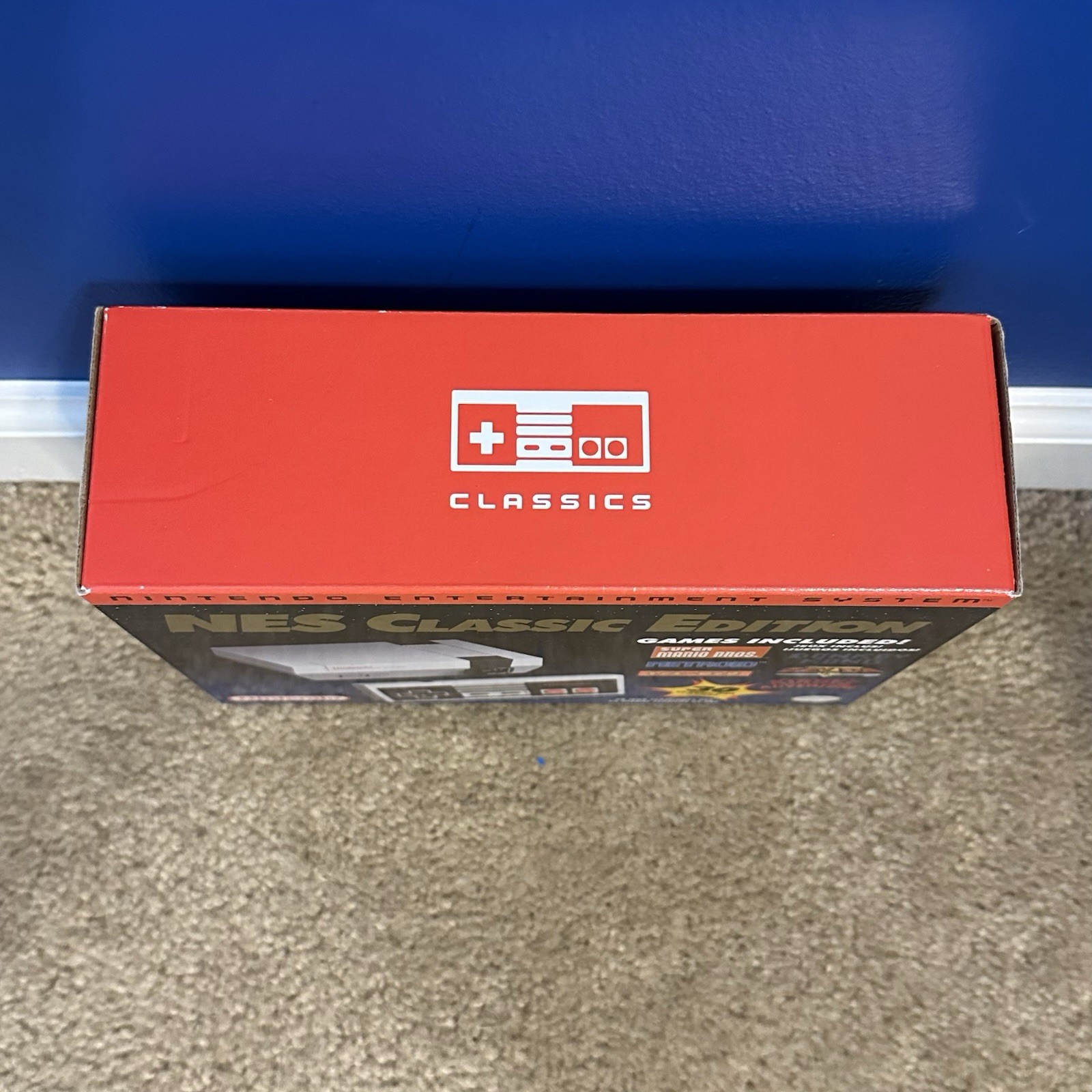 BOX ONLY Nintendo NES Classic Edition Mini Console