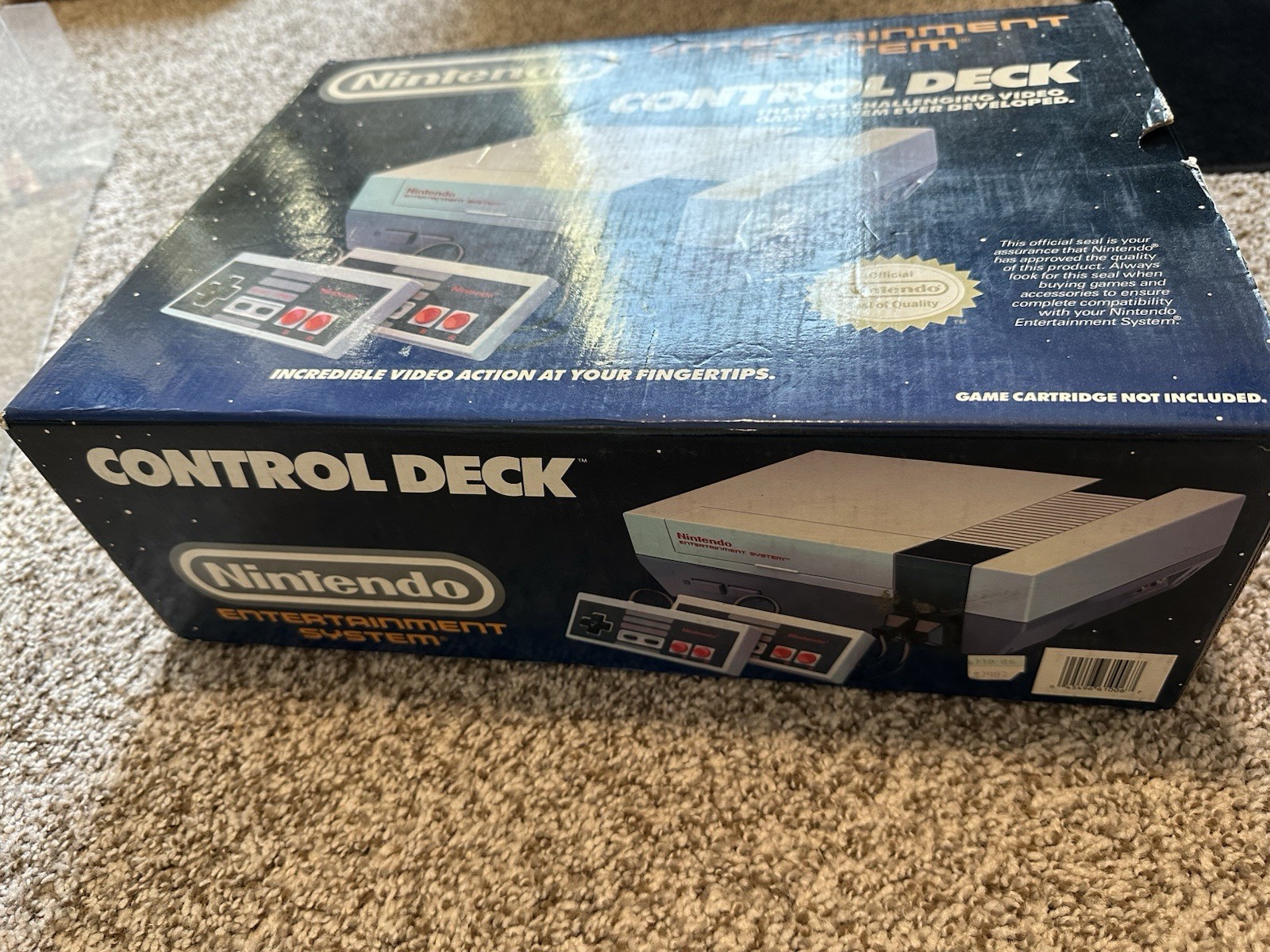 NES Nintendo Control Deck Console CIB