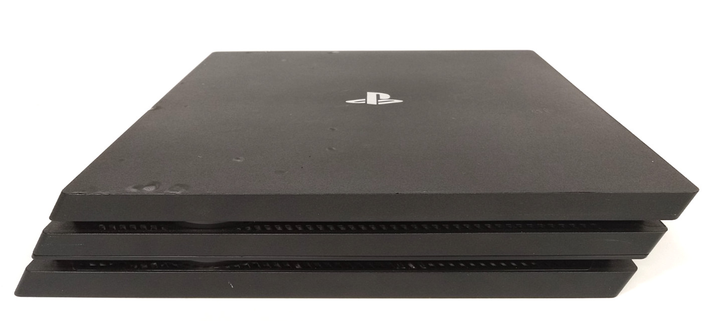 Sony PlayStation 4 PS4 Pro 1TB Console + Cables (CUH-7215B, 2020) FF, *COND* #16