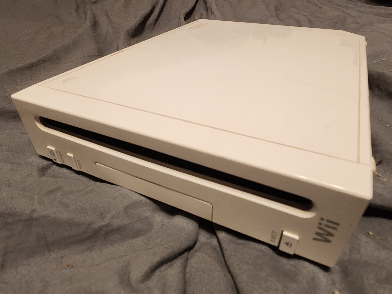 Nintendo Wii Console RVL-001 Bundle, Controllers Cables, My Passport Hard Drive+