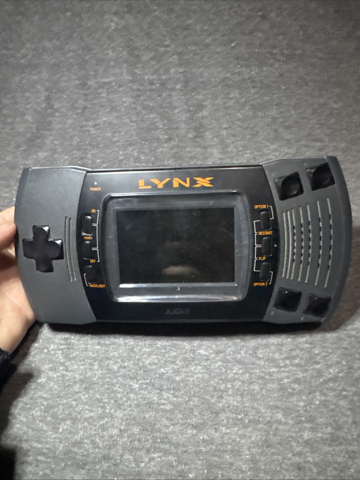 Atari Lynx II 2 Black Handheld System PAG-0401