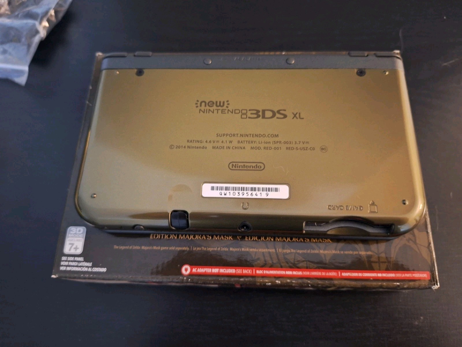 New Nintendo 3DS XL Legend of Zelda: Majora’s Mask Edition System CIB