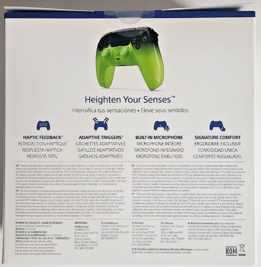 DualSense Wireless Controller [Remix Green] PS5 Brand New (2026 Joypad)