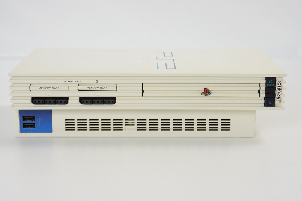 PS2 CERAMIC WHITE Console SCPH-50000 CW Tested System Playstation 2 NTSC-J 9501