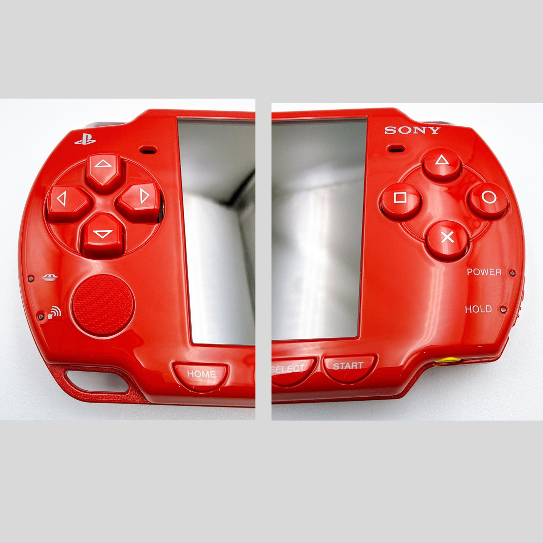Sony PSP-2000 PSP 2000 Console Deep Red 1 Seg Pack Box Region free – Brand New