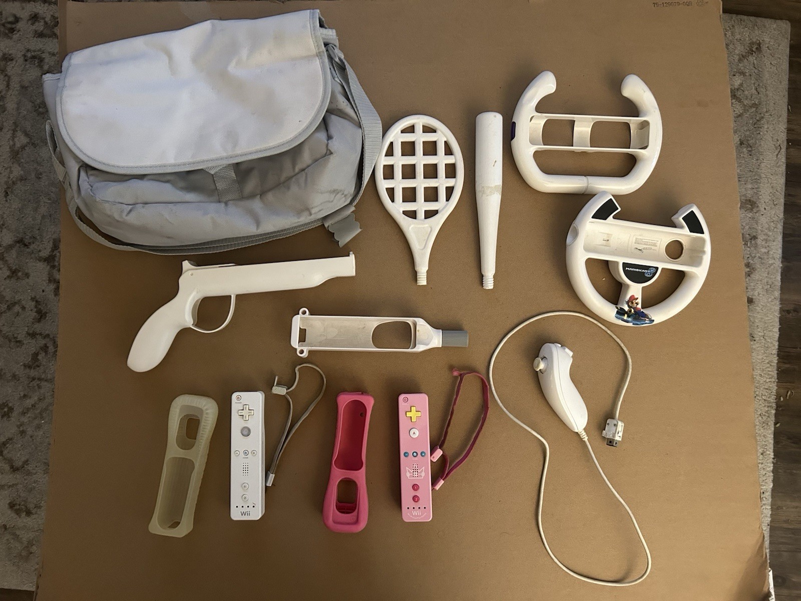 Wii Console Bundle – 1 Console, 2 Wiimotes, Nunchucks, Games And Accessories
