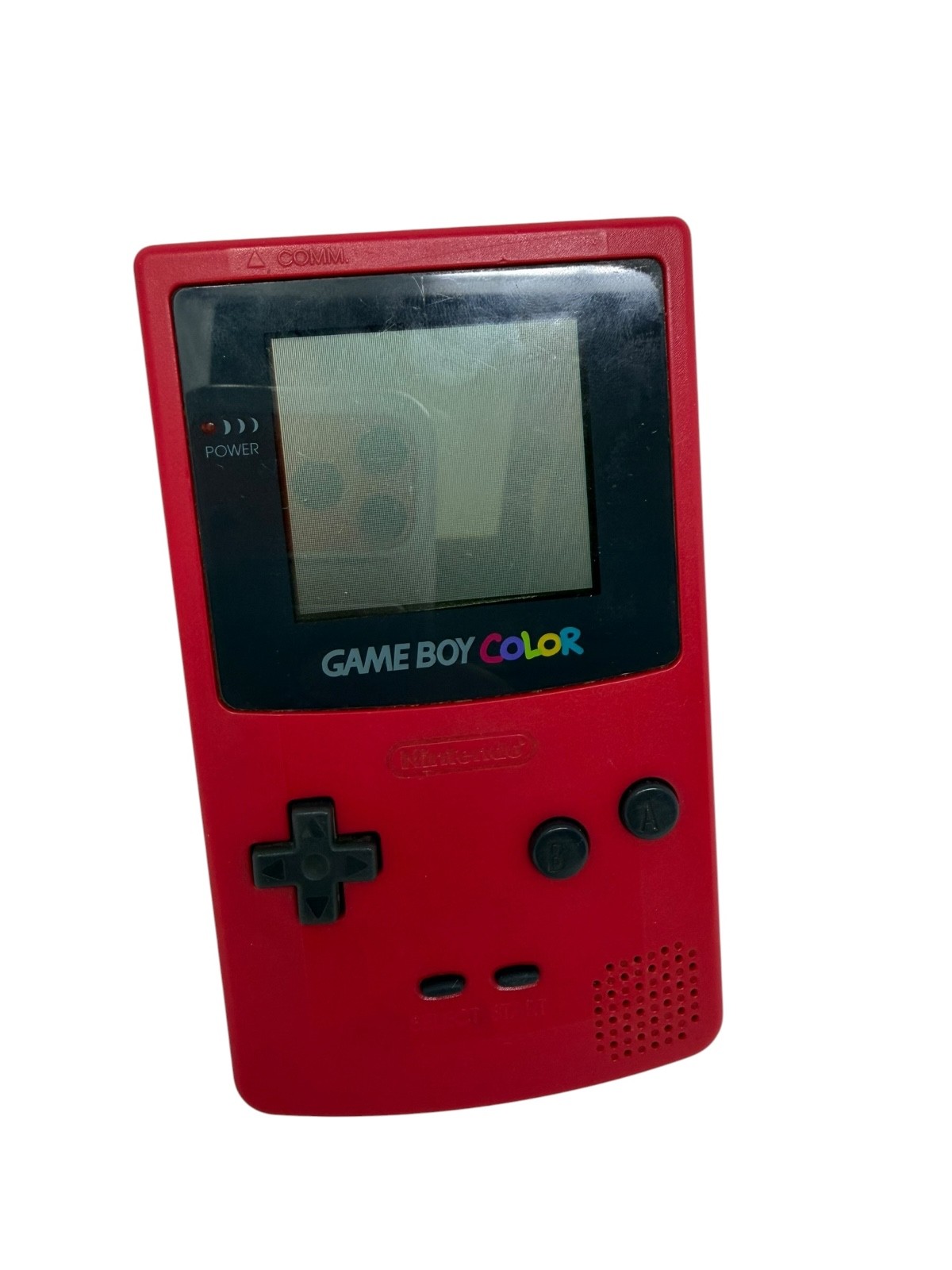 Nintendo Game Boy Color Berry Pink Red Handheld Console Fully Working