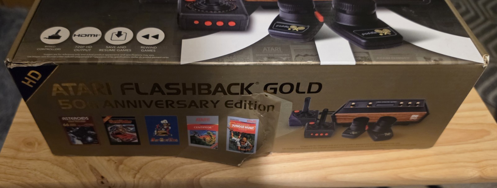Atari Flashback Gold – 50th Anniversary Edition Console – AR3080