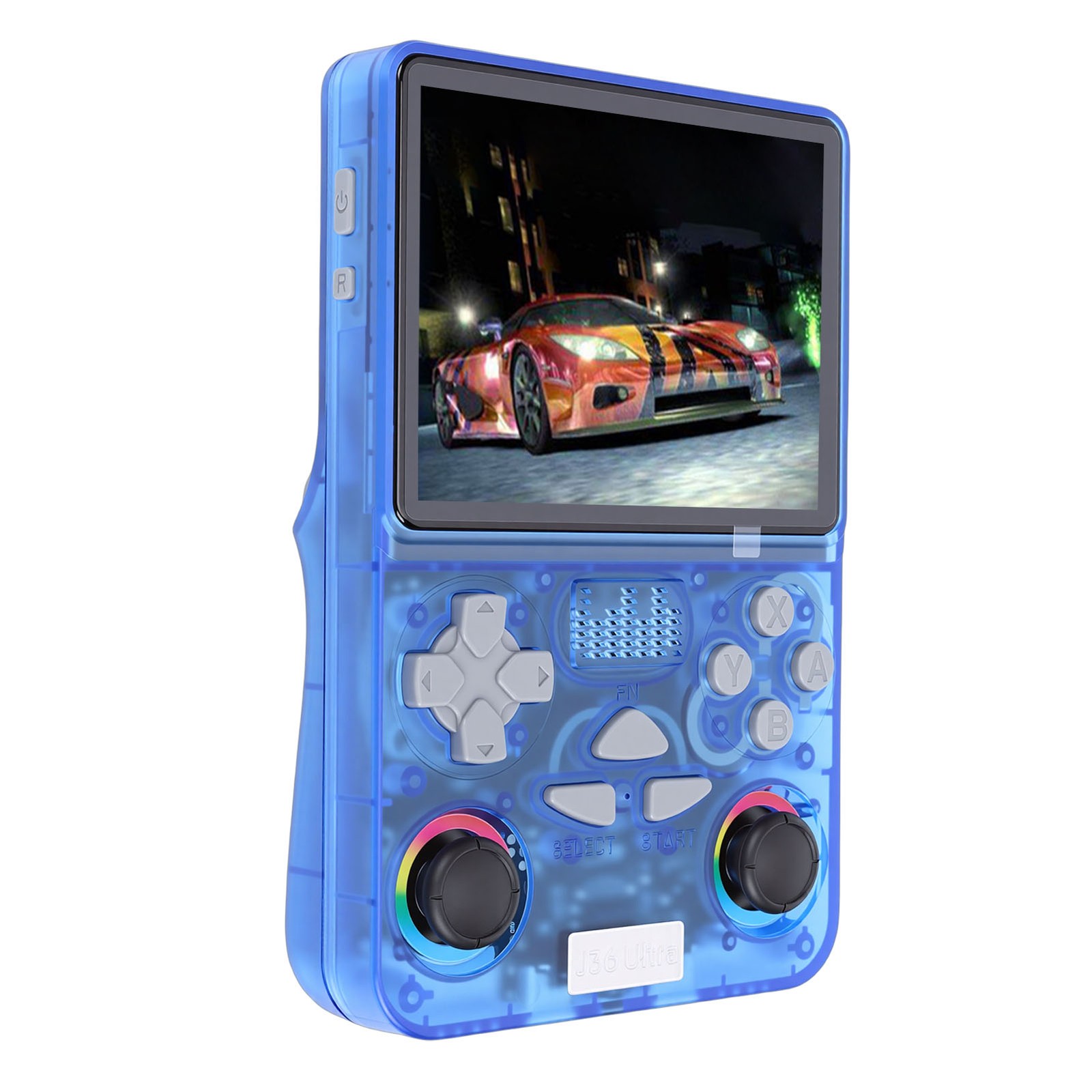 Retro Handheld Game Console 4 Inch Screen Built In 64GB Small Memory Card S FZNA