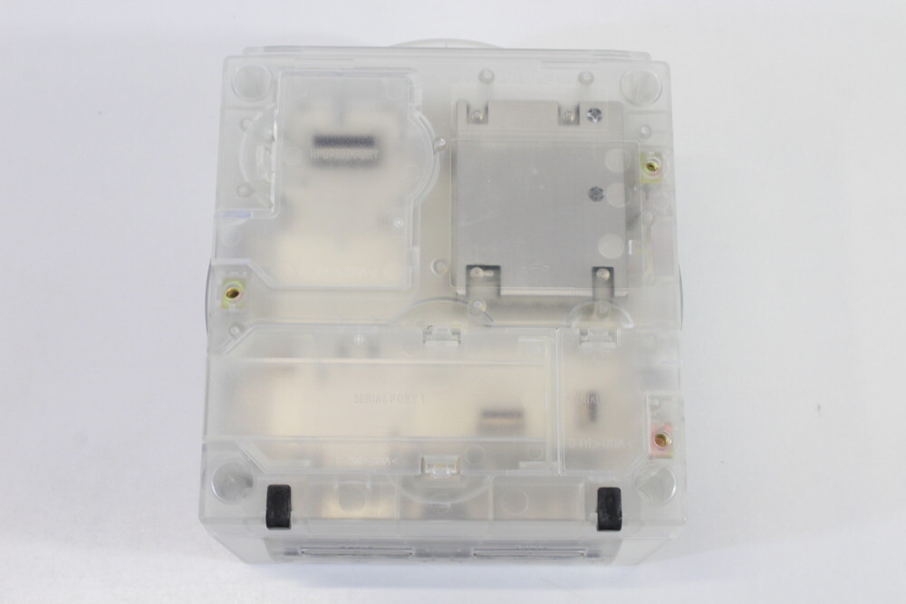 Nintendo Gamecube Console Clear Translucent White & AC NTSC-U/C DOL-001 Slow RGB