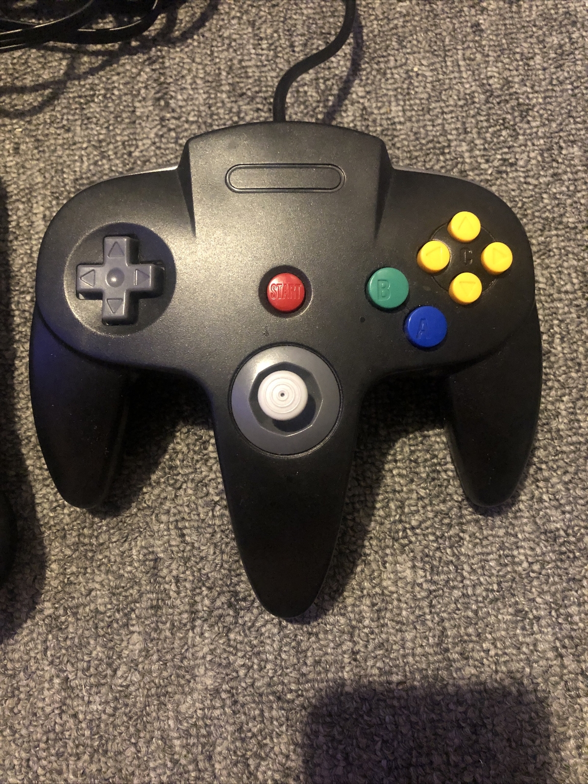 Nintendo 64 Console + 1controller + Rugrats In Paris Game + 3rd Party Av READ