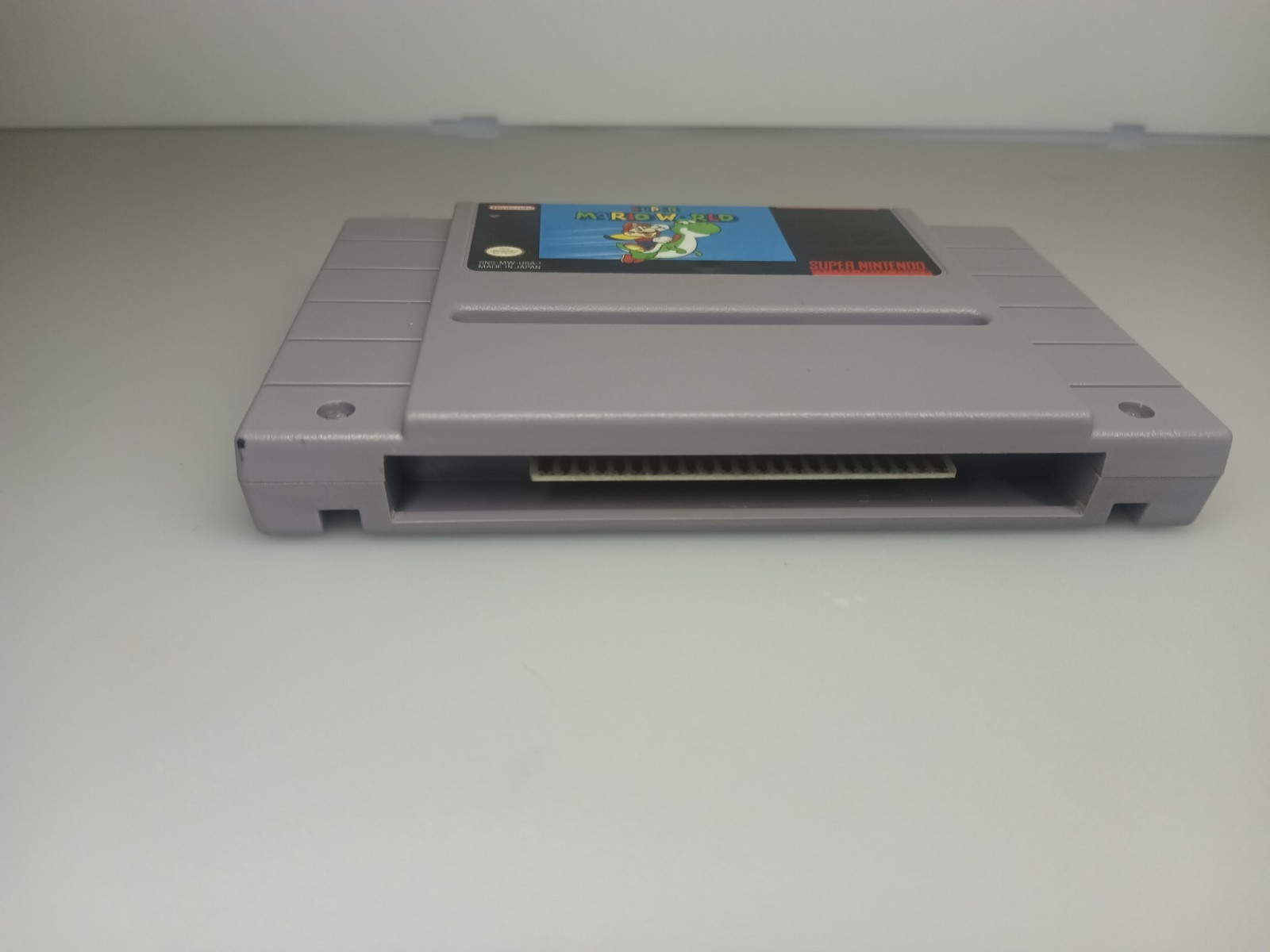 Super Nintendo SNES Console Bundle w/ Super Mario World Tested Working