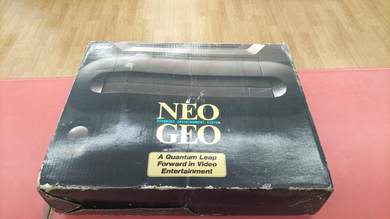 SNK Neo Geo AES Home Console Max 330 Mega Pro-Gear Spec Gaming System Japan