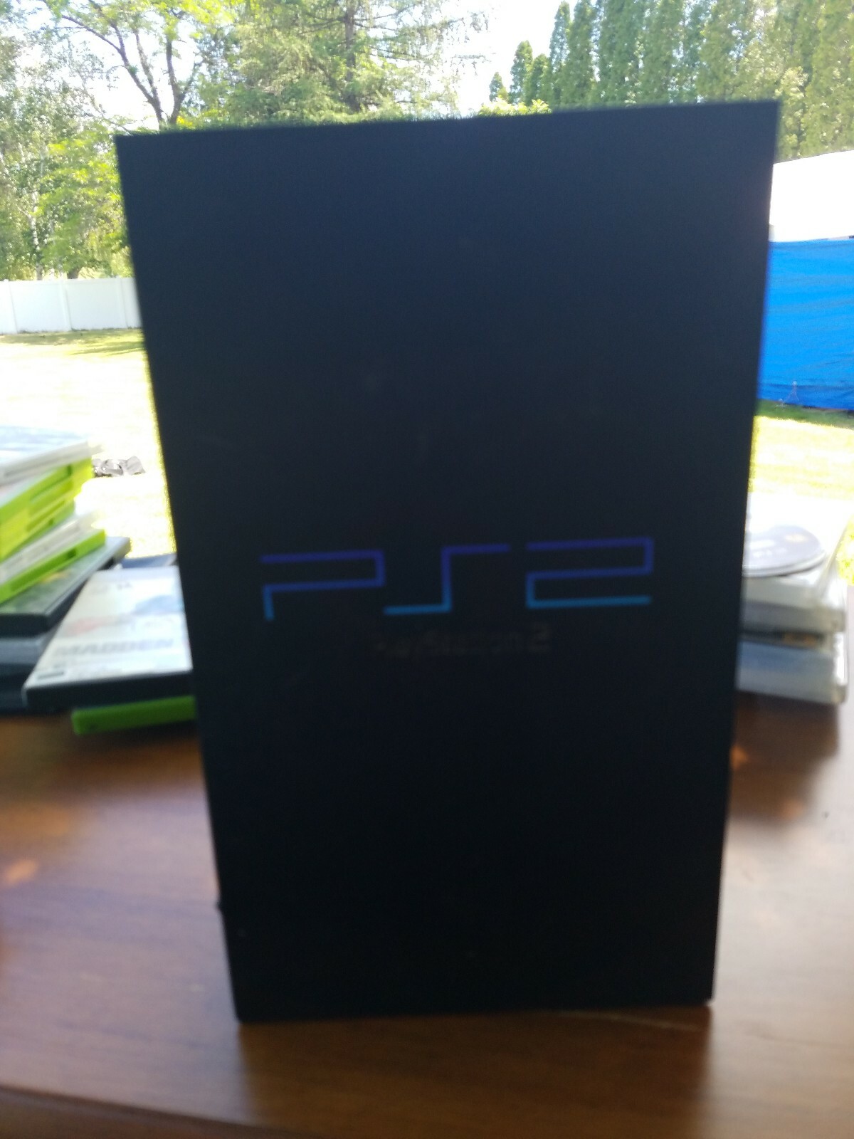 Sony PlayStation 2 Black Console plus 40 games no cases