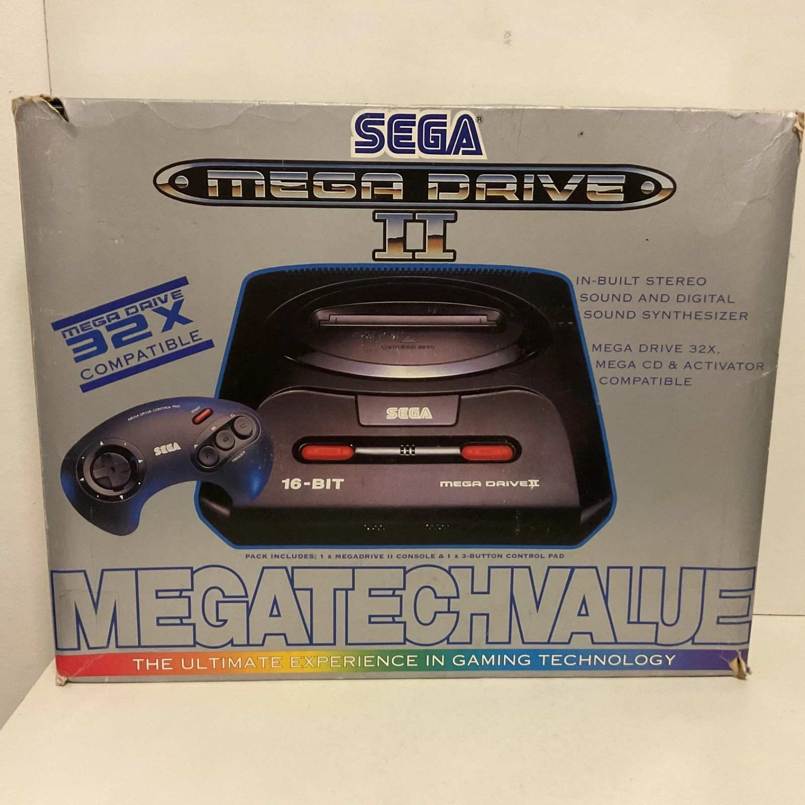 Sega Mega Drive II Console Controller PAL Boxed – #3 – Free Post