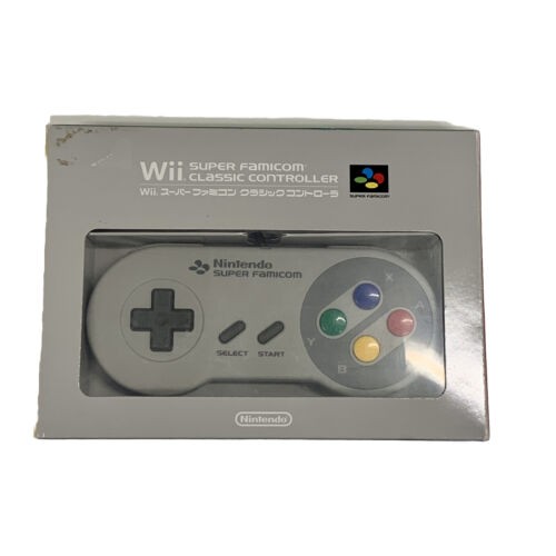 Nintendo Wii Switch Digital Controller Pad SFC Super Famicom Style