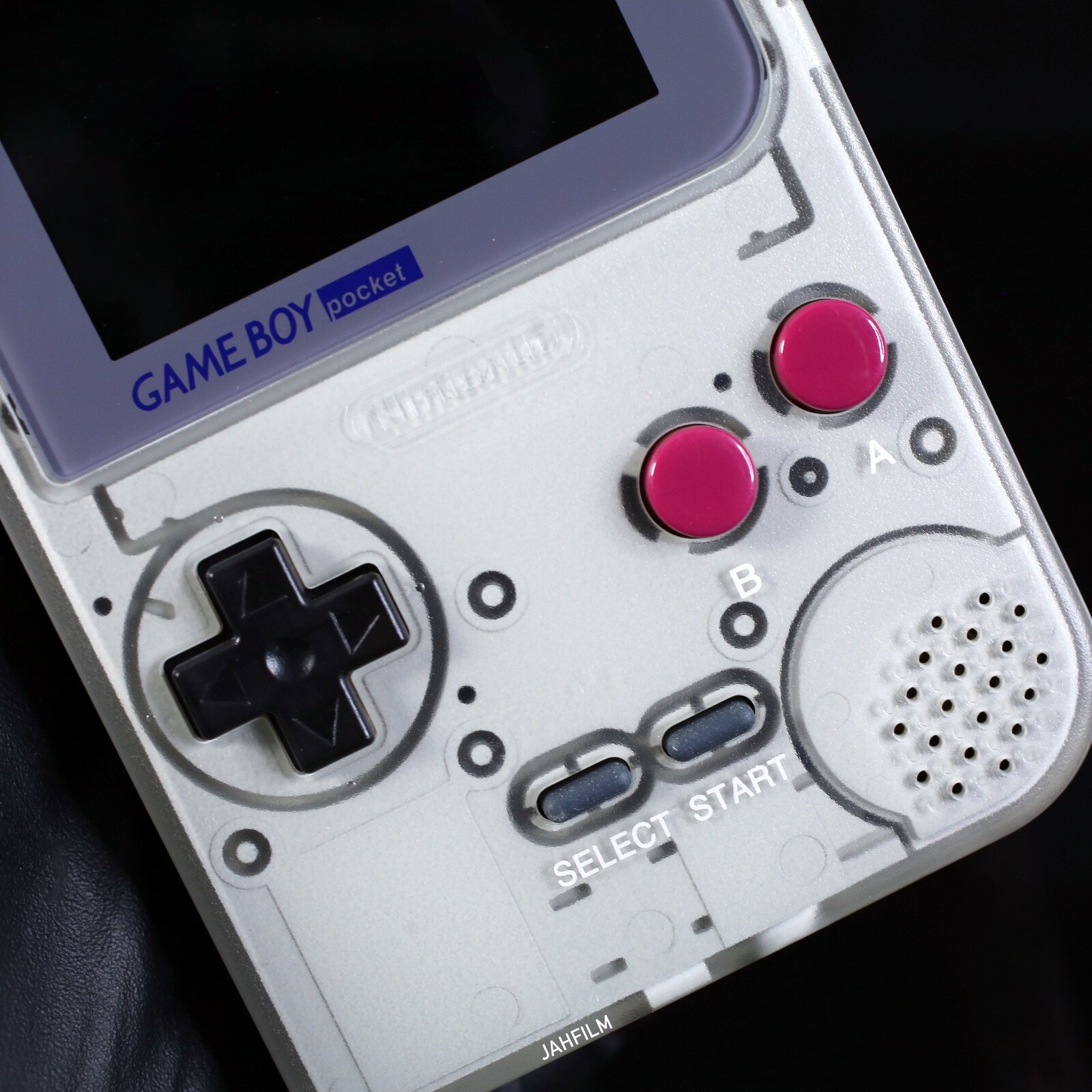 Custom Backlit Gameboy Pocket DMG Edition IPS LCD + Pokemoon Red w/80hr Save