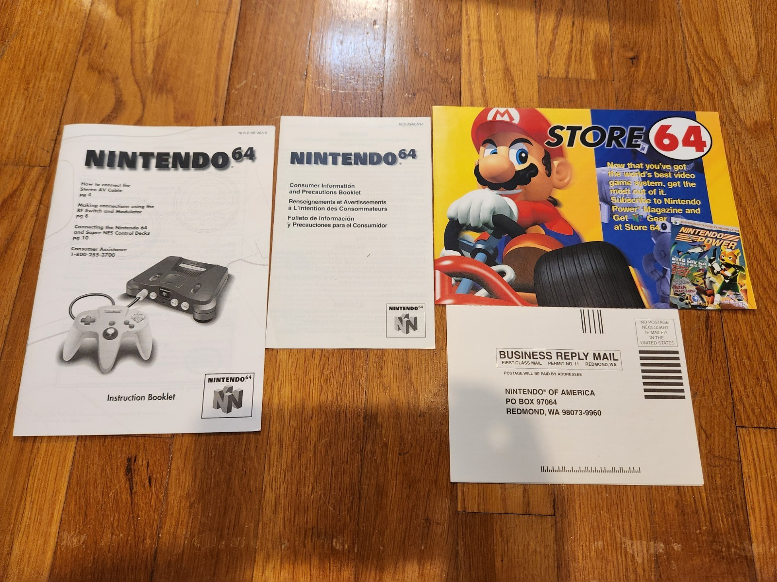 Original Nintendo 64 N64 Console System Black CIB Complete Open Box Unused