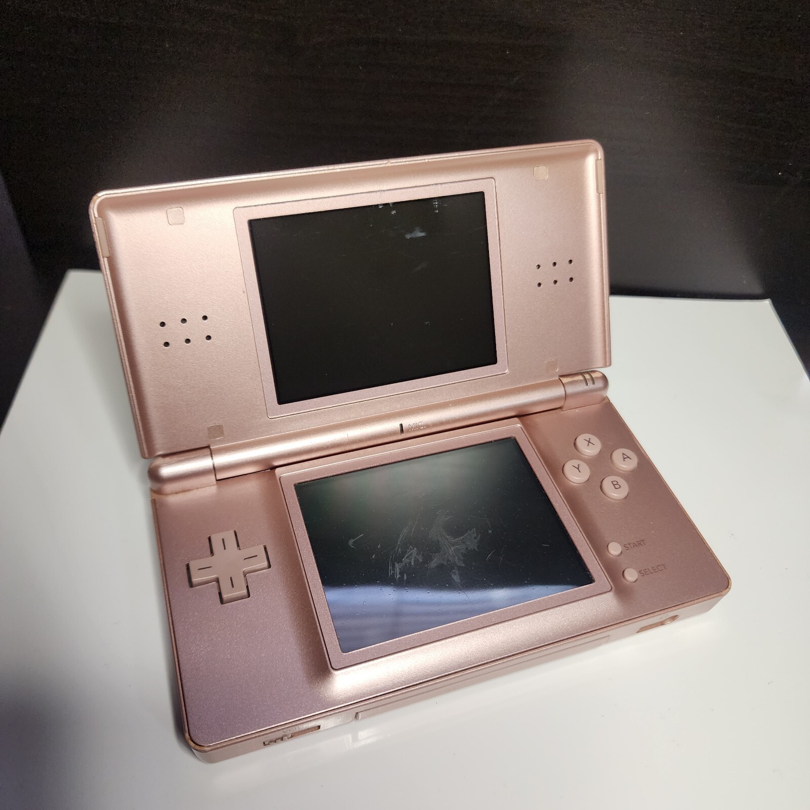 Nintendo DS Lite Console Metallic Rose With Case