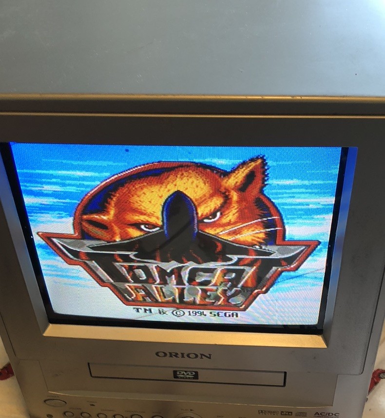 SEGA CD Model 1 + Genesis Working Tested +2 controller +Rf Cable And 5 Games