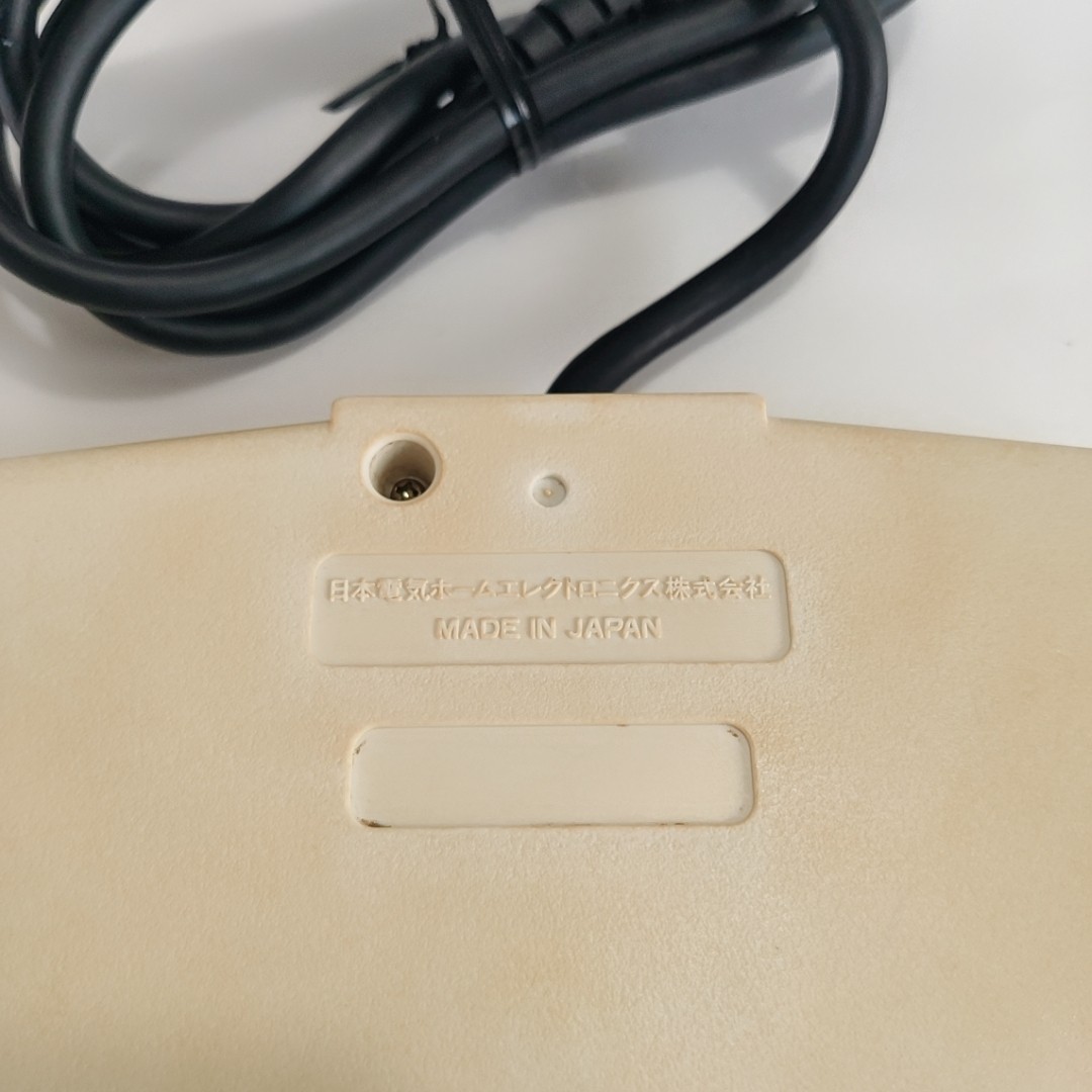 NEC PC Engine Console White Controller AV Cable Japan Tested