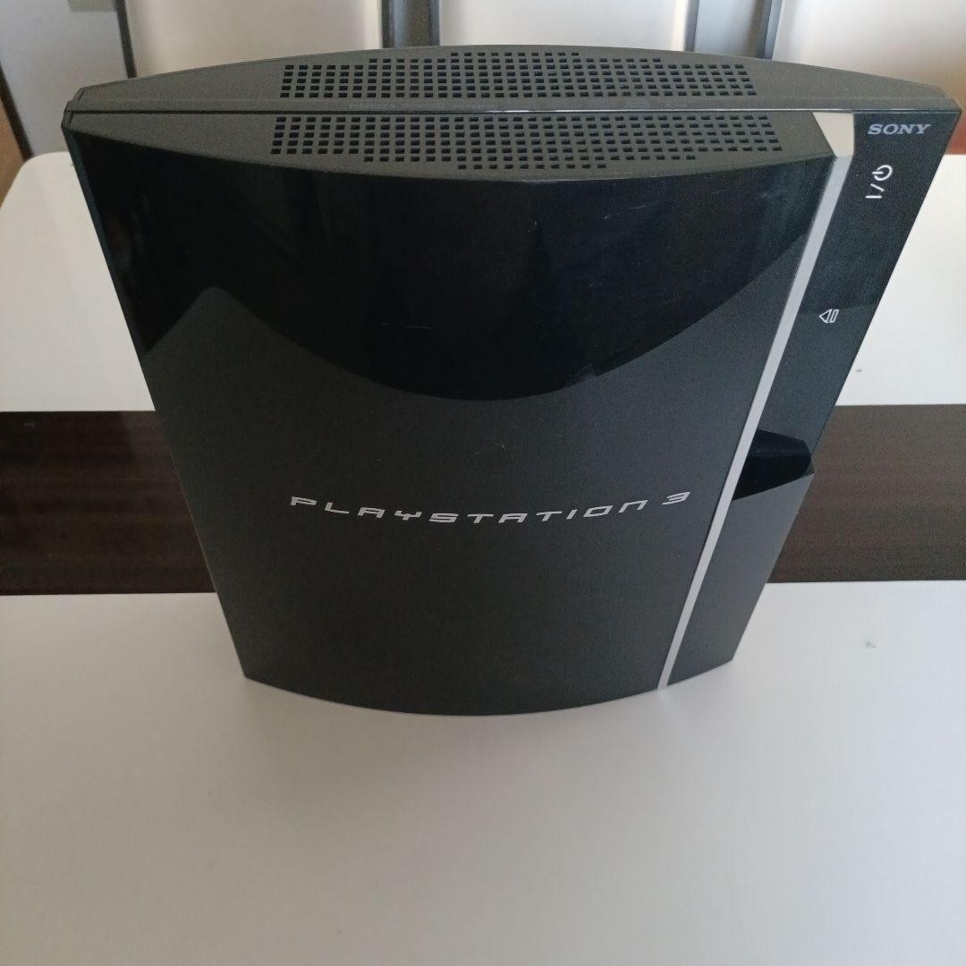 PlayStation 3 console, black, model CECHL00, junk item.