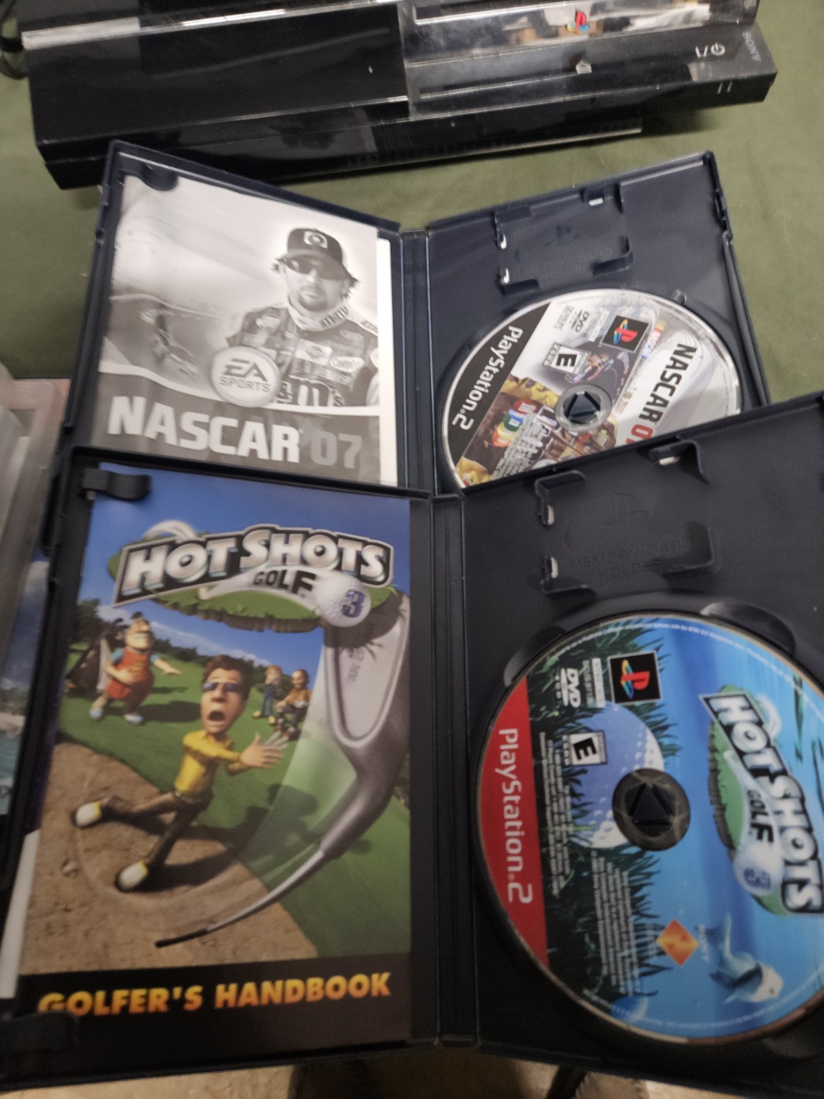 PS3 Fat CECHE01 Backwards Compatible Console, Remote and 9 Games – CIB – TESTED