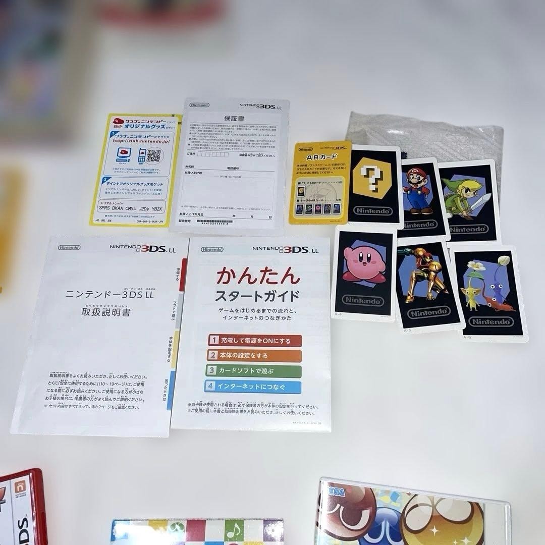 3DS/2DS/DS Complete Item In Working Condition Nintendo 3Dsll Blue Black Bu Japan