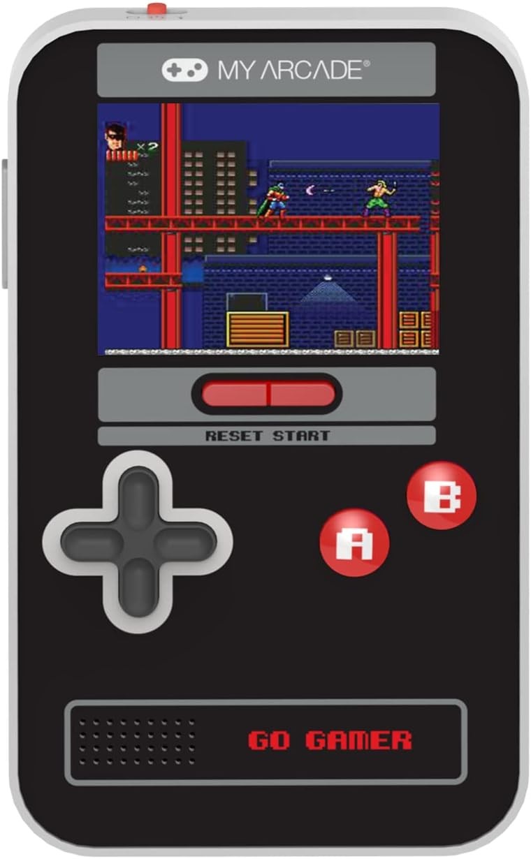 My Arcade Go Gamer Classic Portable Console 300 Games Red