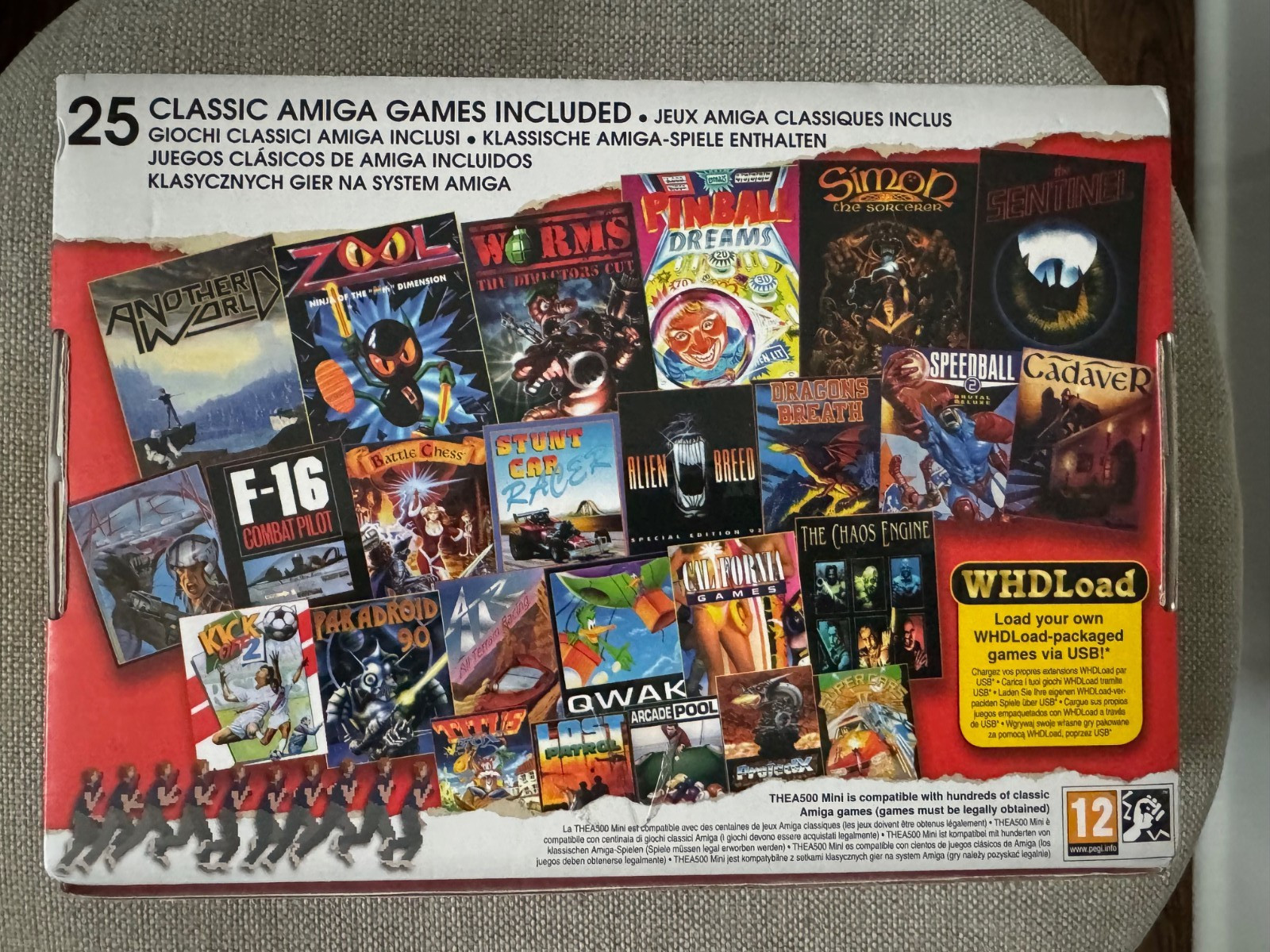 A500 MINI 25 Retro Games Console HDMI Modern 2022 Edition AMIGA 500